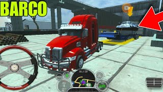 quotTransportando un Barco en Kenworth T680  Truck Simulator Pro USA 🚛⛴️quot [upl. by Irac]