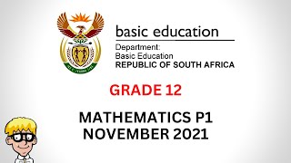 2021 Maths Paper 1 Grade 12 [upl. by Etram]