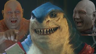 King Shark being Drax for 3 minutes straight Suicide Squad KTJL [upl. by Assenad575]