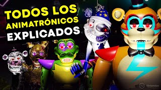 TODOS Los Animatrónicos EXPLICADOS de FNAF Security Breach 🚨 PUNTUAMOS Los JUMPSCARE [upl. by Kylander]