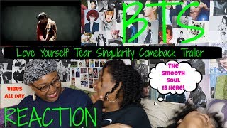 BTS LOVE YOURSELF TEAR SINGULARITY COMEBACK TRAILER REACTION [upl. by Erek]