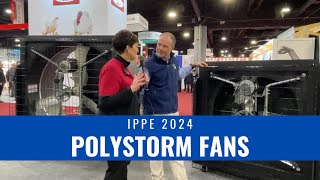 IPPE 2024 Georgia Poultry Polystorm Fans [upl. by Aiden704]