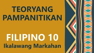 TEORYANG PAMPANITIKAN REALISMO HUMANISMO EKSISTENSIYALISMO NATURALISMO ARALIN SA FILIPINO 10 [upl. by Yrtnahc190]