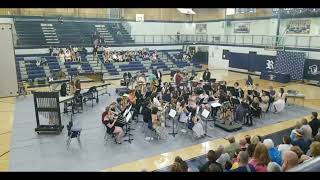 Rogers High School Concert Band Spring Concert  May 2022 [upl. by Retsek]