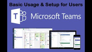 Join a Microsoft Teams meeting Basic usage amp setup for Users  How to [upl. by Yllehs]