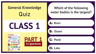 Class 1 GK Quiz  Part 16  15 Important Questions  Grade 1 GK  Oswaal Books  General Knowledge [upl. by Marcela]