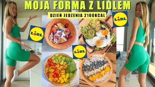 TOP PRODUKTY Z LIDLA  CAŁY DZIEŃ JEDZENIA 2100 KCAL [upl. by Clava342]