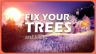 Fixing your Trees and Foliage for Unreal Engine 5 [upl. by Enirod]