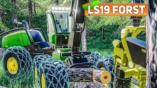 LS19 FORST 15 HackschnitzelProduktion im Akkord  LANDWIRTSCHAFTS SIMULATOR 2019 [upl. by Ahon]