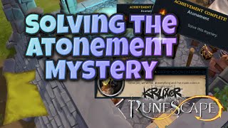 Solving the Atonement Mystery  Archaeology Armadylean  Runescape 3 [upl. by Nnyltiac195]