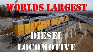 The CENTENNIAL Union Pacific 6900  Worlds Largest Diesel Locomotive [upl. by Yadnus]