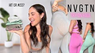 NVGTN MAY LAUNCH REVIEW  Activewear Try On Haul in Depth Launch Review [upl. by Lanfri]