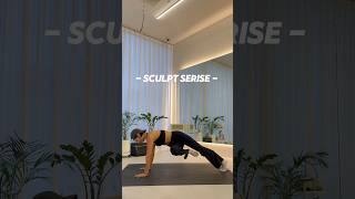 ✨Sculpt serise✨ fitness workout sculpting bodyworksena homefitness 홈트 coreworkout [upl. by Lemraj]