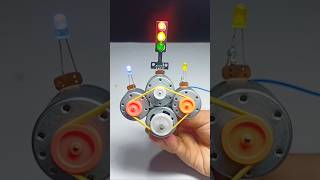 Pulley and belt drive generator ° DC Motor dcmotor generator tech shorts motor [upl. by Herschel]