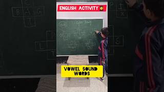 Vowel Sound Words englishactivity vowels vowelsound primaryschool education [upl. by Ladnyk5]