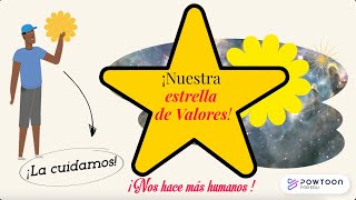 Nuestra estrella de valores [upl. by Fenton328]