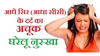 माइग्रेनquot आधासीसी या आधा सिर के दर्द का घरेलू उपाय  Migraine Ka Desi Ayurvedic Ilaj [upl. by Bean994]