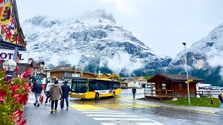 GRINDELWALD Switzerland🇨🇭Most Amazing Swiss Village In Autumn 🍁 SWISS Valley [upl. by Cotsen]