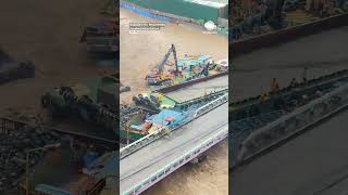 Typhoon Chaos Barges Collide with Bridge in Philippines [upl. by Bjork]