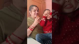 Amayra ko mummy ne ullu bna diya😂😂trendingshorts comedyvideo amayra trendingcomedy [upl. by Georgette]