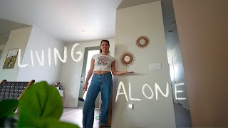 living alone vlog being productive  my reset routine [upl. by Warring]