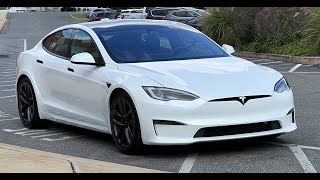 2023 Tesla Model S Plaid Review at 1600 Miles [upl. by Yance]