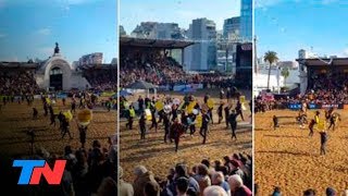 Veganos vs gauchos el repudio de la Rural [upl. by Jewett797]