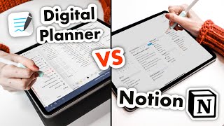 Notion vs Digital Planner  How I Use Notion with My Digital Planner [upl. by Amena449]