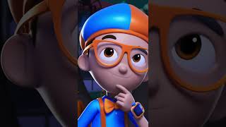 Is it really fun to be scared 🎃👻 blippi blippiwonders shorts halloween [upl. by Elolcin]