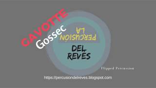 Gavotte de Gossec seguimiento partitura lento con click [upl. by Joshi194]