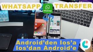 Whatsapp Konuşmalarınızı Androidden İphonea  İphonedan Androide Nasıl Taşırsınız 100 Başarı [upl. by Auqenat]