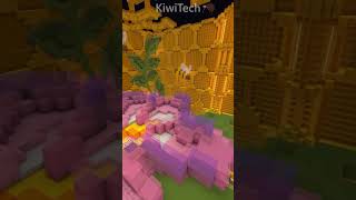 Honey Farm is Beautiful KiwiTech minecraft minecraftbuilds technicalminecraft [upl. by Ocirled]