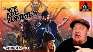 WE ARE ZOMBIES Review  A Zombie Film By the TURBO KID Creators Screambox [upl. by Nibuz820]