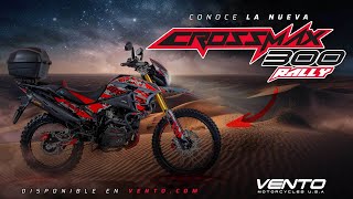 Vento Crossmax300 Rally  Nuevo poder offroad [upl. by Anirrok]