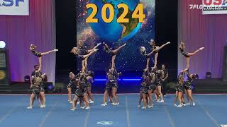 Cheer Extreme Cougars  Finals 2024 The Cheerleading Worlds WITH SOUND [upl. by Dorca]