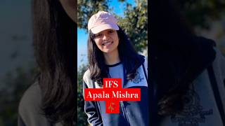 IFS Apala Mishra 🥀💞 ytshorts ifs motivation status lbsnaa apalamishra [upl. by Ailema]