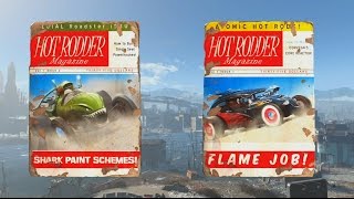 Fallout 4  Hot Rodder Magazine Locations [upl. by Filbert]