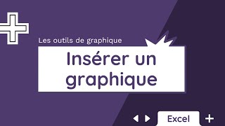 Insérer un graphique  Tuto Excel [upl. by Aerbas]