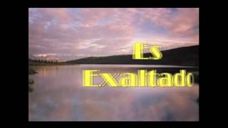 ES EXALTADO  PISTA KARAOKE [upl. by Holmann660]