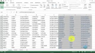 Lernhilfen mit Excel erstellen Video 4von4 [upl. by Rebm]