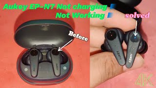 Aukey N7 one side not charging  Not working Battery replacement [upl. by Imeka363]