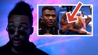 quotANTHONY JOSHUA KNOCKED ME SPARK OUT POWER I DIDNT FEEL ANYTHINGquot FRANCIS NGANNOU CLOWNS [upl. by Giselbert]