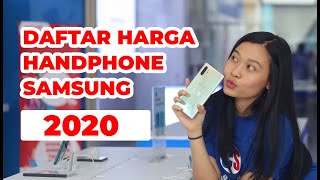 DAFTAR HARGA HANDPHONE SAMSUNG  Oktober 2020 [upl. by Berthe771]