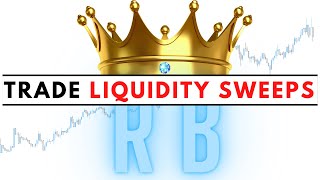 Identify and Trade Liquidity Sweeps  Really Powerful forex liquidity royalblufx [upl. by Llerdnod576]