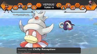 SLOWKINGS CHILLY RECEPTION  Pokemon Scarlet amp Violet Showdown Battles [upl. by Neerhtak]