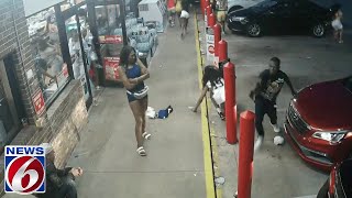 Surveillance video released in gas station shooting [upl. by Knepper218]