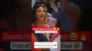 Samay Roasted Zomato 😳🔥 samayraina indiasgotlatent standupcomedy shorts trending shortsfeed [upl. by Richma]