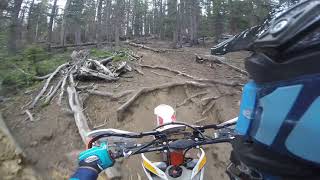 Snowslide Trail Dirt Biking [upl. by Ztirf]