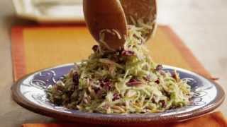 How to Make Broccoli Slaw  Broccoli Slaw Recipe  Allrecipescom [upl. by Emmaline]