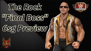 The Rock quotFinal Bossquot 6sg Preview [upl. by Yrem601]